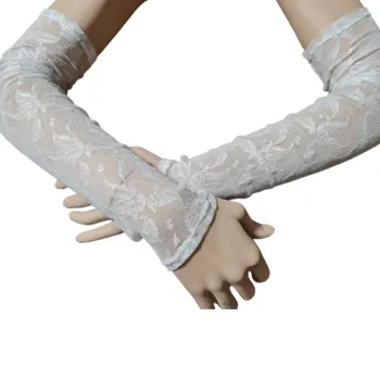 rękawy do sukni ślubnej białe