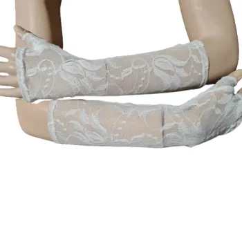 ślubne mitenki z koronki