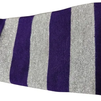 szaro fioletowe mitenki na kciuk