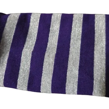 fioletowe mitenki ze srebrem