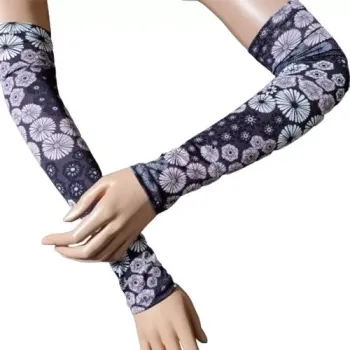 rękawy imprezowe fiolet