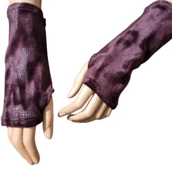 zimowe ciepłe mitenki