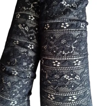 czarne rękawki koronka