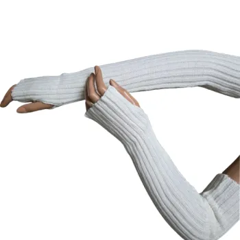 bardzo długie mitenki na kciuk zimowe