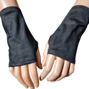 mitenki na imprezę brokat